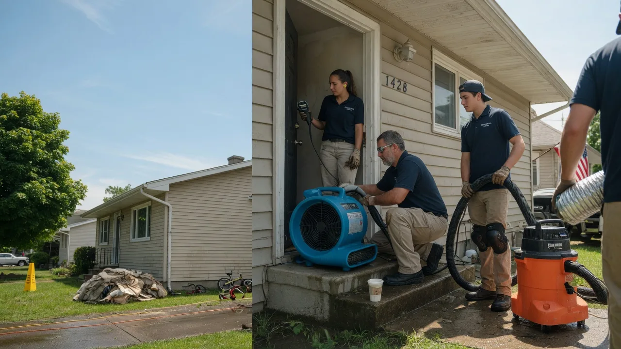 Water Damage Restoration in College Corner, OH near me